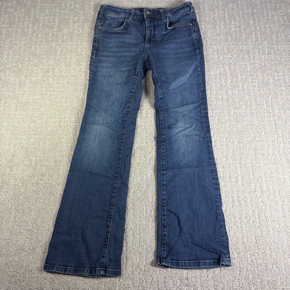 Pilcro Denim - Pilcro Jeans Womens 28 Blue Demilune Boot Cut Western Cowgirl Anthropologie